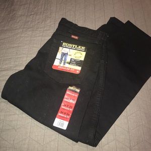 Brand new! Rustler Black denim